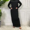 Ethnische Kleidung All-Match-Ankünfte Muslim für Frauen Hijab-Kleid Naher Osten Dubai Abaya Türkei Kaftan Islamische Femme Arabisch Vestido 230412