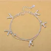 Anklets Everoyal Trendy Peanut Silver for Women Festival Gift Charm Girls 925 Sterling Armband Jewelry Female Lady Bijou