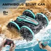 ElectricRC Car Amphibious RC Remote Control Stunt Vehicle Doblesided Flip Driving Drift RC Outdoor Toys for Boys Children's Gift 231110