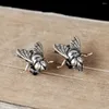 Boucles d'oreilles Jenamery S925 en argent Sterling pour femmes et hommes, bijoux d'oreille Punk thaïlandais alternatifs