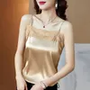 Camisoles Tanks Summer With Lace Silk Cami For Women Spaghetti Strap Top Tank Ladies Tops White Camisole Basic Tops Women XXXL 230413