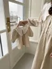 家族を一致する服をマッチする服をマッチする春夏シャツ格子縞の母親の娘ゆっくりと柔らかいコットンドレス女性ドレスガールバースデードレス230412