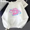 Women's Hoodies Arcane Jinx Hoodie Monkey Print Black Sweatshirt Loose Women/Men Pullovers Boy Girl Clothes Game Lovers Anime Tops Hip Hop