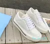 Designer unisex plattformskor makro och borstade läder high-top sneakers tränare för män kvinnor