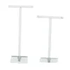 Smyckespåsar 2x örhänge Display Stand T Bar för Women Girls Organizer Ear Studs Holder Store Dresser Home