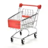 Festa favor criativo mini crianças handcart simation pássaro papagaio hamster brinquedo pequeno supermercado loja carrinho utilitário fingir jogar brinquedos d dhkd0