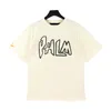 T-shirt Fashion Designer Shirt Palm Hommes Femmes T-shirts Tees Tops Homme Casual Poitrine Lettre Chemise De Luxe