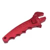 Freeshipping AN3-AN12 Multi-function Adjustable Wrench Spanner Aluminum Anodized Hand Tool Soili