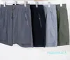 Pantaloncini corti da uomo per yoga, sportivi, ad asciugatura rapida, con tasca con cerniera, per cellulare, corsa casual, palestra, pantaloni da jogging