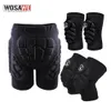 Skiën Gewatteerde shorts WOSAWE Buitensporten Ski Skate Snowboard Bescherming Skibeschermer Kniebeschermers Schaatsen Beschermende heup Gevoerde short XS-3XL 231113