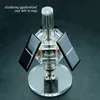 Livraison gratuite Moteur solaire à lévitation magnétique Moteur sans balais vertical à trois côtés Modèle d'enseignement bricolage / Expérience scientifique Hdhpg