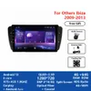 2din 9 pollici Video Car Autoradio Android Touch Screen Sistema di navigazione stereo GPS Audio AndroidAuto Video Car DVD Player per Seat IBIZA 2009-2013