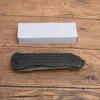 Coltello chiudibile Flipper R2102K di alta qualità 8Cr13Mov Coltello seghettato con lavaggio a pietra nera Lama seghettata in alluminio / acciaio inossidabile Cuscinetto a sfera Coltelli tascabili EDC per esterni