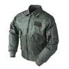 Vestes pour hommes Dropship Tactique Armée Militaire CWU45P Bomber Veste Hommes Vol Baseball Noir B3 Airforce Pilot Wind Breaker 231110