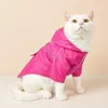 Dog Apparel 2023 Raincoat Waterproof Mesh Breathable Sweat-absorbing And Reflective Small Medium-Sized Pet Cat