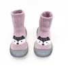 First Walkers Casual Infant Elastic Baby Cartoon Soft Toddler Shoes Indoor Taille 6 11 Fille