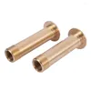 Garden Decorations 4Pcs Brass Mushroom Type Fountain Nozzles Landscape Nozzle Pond Decoration Equipment