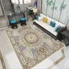 Carpets Persian Retro Living Room Large Area Carpet Bedroom Bedside Carpets Home Study Balcony Rug Kitchen Stain-resistant Non-slip Rugs W0413