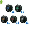 New Car Motorcycle DC5V-48V LED Panel Digital Voltage Meter Display Battery Capacity With Switch Voltmeter OFF ON F7K8