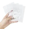 Wrap Prezent 100pcs Wedding Cookie Candy Bags DZIĘKUJE