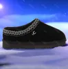 Stivali Pantofole Tasman Pantofole Tazz seme di senape Ciabatte in pelliccia di castagno Pelle di pecora Classica Ultra Mini Stivali con plateau Inverno Donna Uomo Scarpe slip-on Tomaia in pelle scamosciata Lana