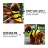 Vestuário de cachorro 1 pc Halloween Bee Pet Traje Adorável Filhote de Cachorro Hoodie Roupas Jaqueta para Cães