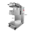 Affettatrice per carne Affettatrice per carne commerciale Affettatrice per carne Macchina per tagliuzzare/tagliare a cubetti 110/220V