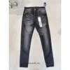 Merk Designer Heren Denim Broek Mode Broek Recht Ontwerp Retro Streetwear Casual Joggingbroek Paars Jeans589942