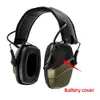 Taktisk hörlur Electronic Shooting Earmuffs med Microphone Kit Hearing Protection Noise Refering Hunting Headset 231113