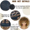 Cosplay Wigs Short Curly Blonde Wig For Black Women Afro Kinky Curly Wig With Bangs Synthetic Natural Glueless Ombre Brown Blonde Cosplay Wig 230413
