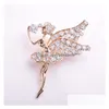 Mode Ange Gril Forme Broche De Haute Qualité Tempéramentale Mariée Broches De Mariage Délicat Et Beautif Petit Alliage Bijoux Drop Livraison Dhlhc