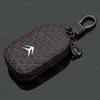 Key Rings Auto Key Case Cover Keyring Keychain Bag Wallet voor Citroen Saxo Elysee Zx6r Xsara Picasso Berlingo Sega C2 Aircross C3 C3 C4 J230413