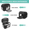 Dog Carrier Pet Portable Bag Breathable Foldable Cat Travel Backpack For Small Medium Cats Dogs Outgoing Outdoor Handbag