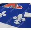 Aangepaste PETER FORSBERG WHA QUEBEC NORDIQUES HOCKEY JERSEY NIEUWE Top Ed S-M-L-XL-XXL-3XL-4XL-5XL-6XL