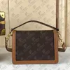 M46537 Dauphine Lock XL torba na ramię Crossbody TOSBES torebka Kobieta moda luksusowa designerka torba Messenger Top Quality Torebka Szybka dostawa