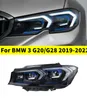 Upgrade der Scheinwerferbaugruppe für BMW G20 G28 3er 20 19–20 22, Voll-LED-Tagfahrlicht, Blinker, M3-Stil