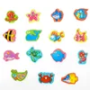 Jouets d'intelligence 16 pièces/ensemble bébé en bois jeu de pêche magnétique jouets ensemble boîte de fer nouveauté Cognition dessin animé 3D bois drôle sous-marin poisson jouet cadeaux 230412