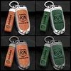 Key Rings Car Key Case With Keychain Car Key Cover Shell Fob For Dodge Ram 1500 Journey Charger Dart Challenge 2017 2018 2019 2020 2021 22 J230413