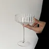 Tumblers French Crystal Clear Cocktail Champagne Sparkling Wine Glass Large Capacity Coffee Milk Juice Goblet Wedding Party Drinkware 230413