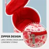 Storage Bags Crochet Organizer Handle-Held Bag For Yarn Craft Accessories Woolen Ball Needle Button And