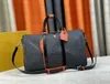 Klassieke Keepall 45 reistas N41418 Ontwerpers Shouder Tas Monogrammen Lederen CrossBody Tassen Damier Grafiet Canvas Totes Handtassen