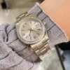 Kvinnor tittar på kvartsrörelse klockor 32 mm fodral med Diamond Lady Wristwatch Montre de Luxe
