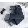 Frauen Hosen Capris Frau Jeans Hosen Große Größe Hohe Taille Frühling Herbst Eng Verjüngt Bleistift Hosen Pantalones Vaqueros Mujer J231113