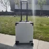 Ubrania Projektowanie skrzynki podróży walizka na pokładzie stopu magnezu Pull Rod Universal Resort Business Air Boxes Bagaż z kółkami Akcesoria Tous aluminium