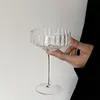Bicchieri fatti a mano in vetro colorato Cocktail Champagne Flutes Decor Home Party Milkshake Gelato Dessert Cup INS Caffè Latte Calice da vino 230413