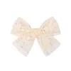 Girls Kids Grosgrain Ribbon Big Bowknot Hair Clip toddler Large Boutique Cheer Bow Children Barrettes Hairpins Hair Accessories DH010