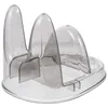 Servis uppsättningar Pan Cover Rest Kitchen Spoon Stand Easy Clean Lid Storage Rack Holder Organizing