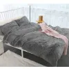 卸売ぬいぐるみ毛布超柔らかい長いシャギーブランケットファジーフェイクファーウォームエレガントな居心地の良いソファの寝具80x120cm