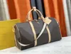 Klassieke Keepall 45 reistas N41418 Ontwerpers Shouder Tas Monogrammen Lederen CrossBody Tassen Damier Grafiet Canvas Totes Handtassen