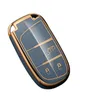 Luxury Car Smart Key Case Cover Shell Fob For Jeep Renegade Frand Cherokee Dodge Journey Charger Chrysler 200 300 300C Keychain